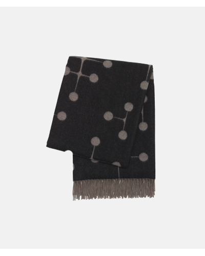 Vitra Eames Uldplaid - Sort - Charles & Ray Eames - PÅ LAGER